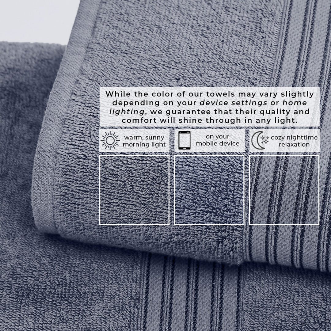 Cotton Bath Towel Set - Cooper Collection