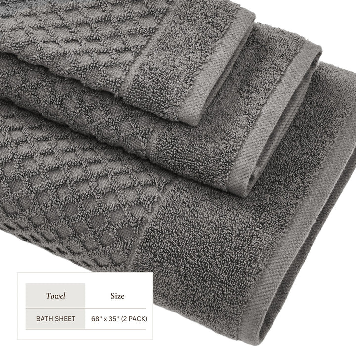 Cotton Bath Towel Set - Grayson Collection