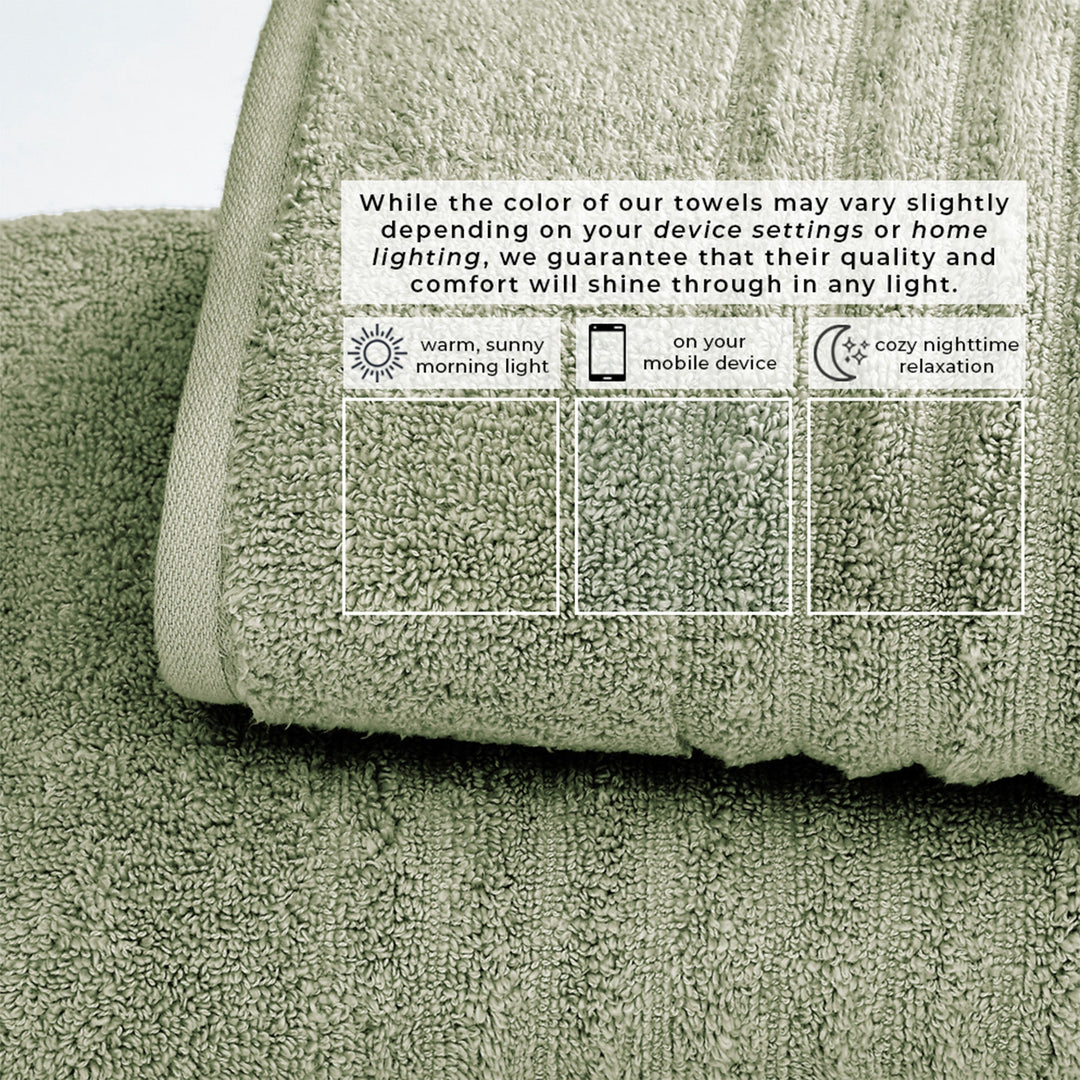 Combed Cotton Bath Towels - Karina Collection