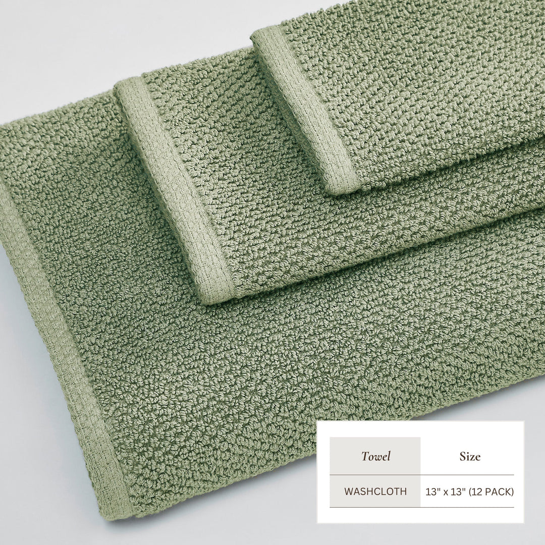 Cotton Bath Towel Set - Acacia Collection