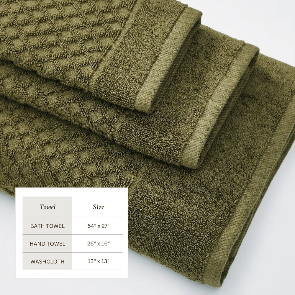 Cotton Bath Towel Set - Grayson Collection