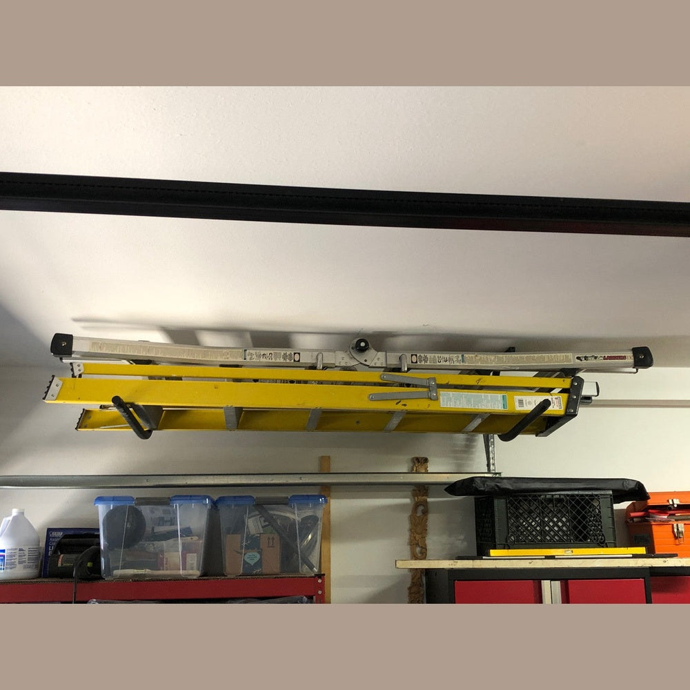 Hi-Port 1 | Ladder Storage Rack for Ceiling