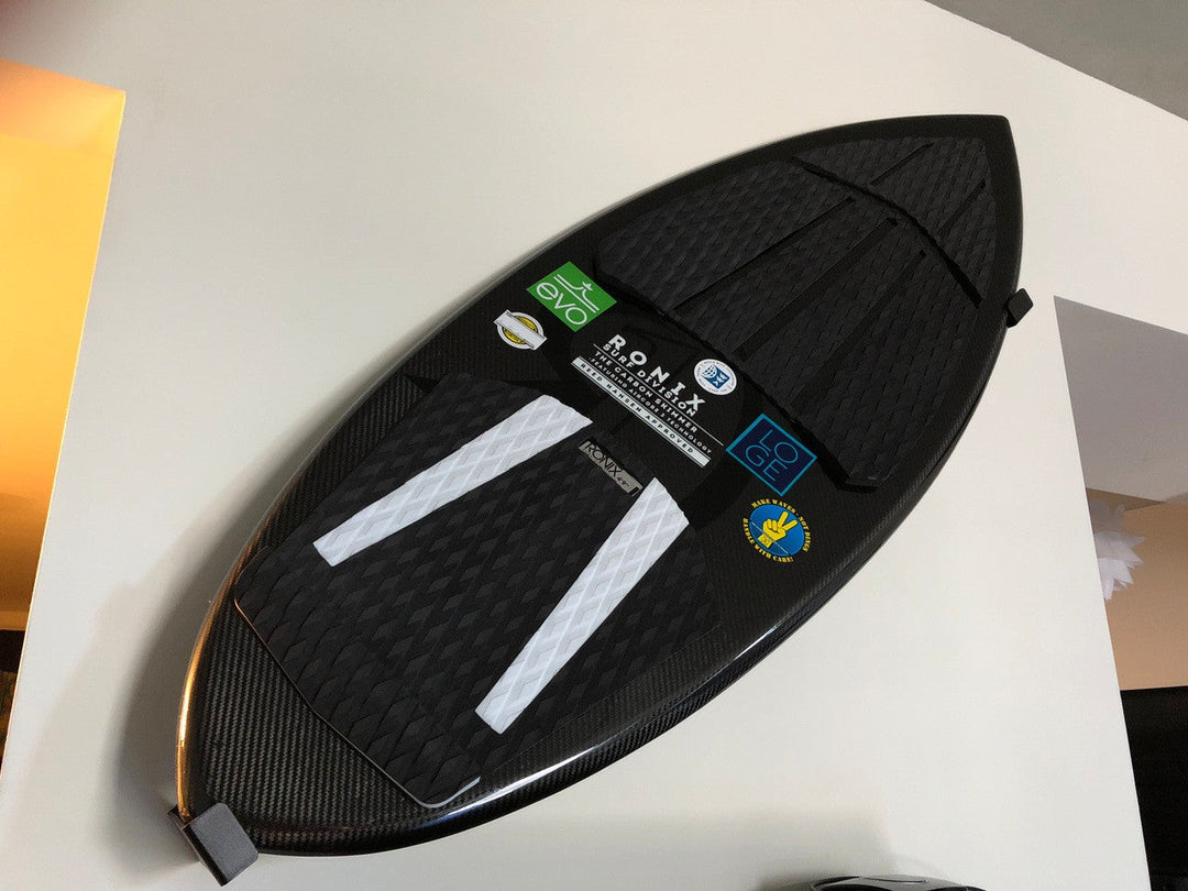 Minimalist Skimboard Display Rack for Stylish Storage