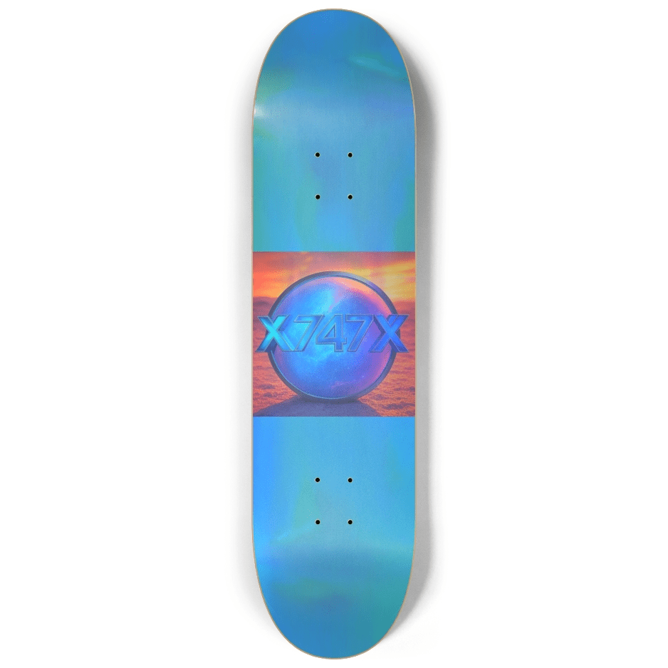 X747X 3 Deck Skateboard Series Holo