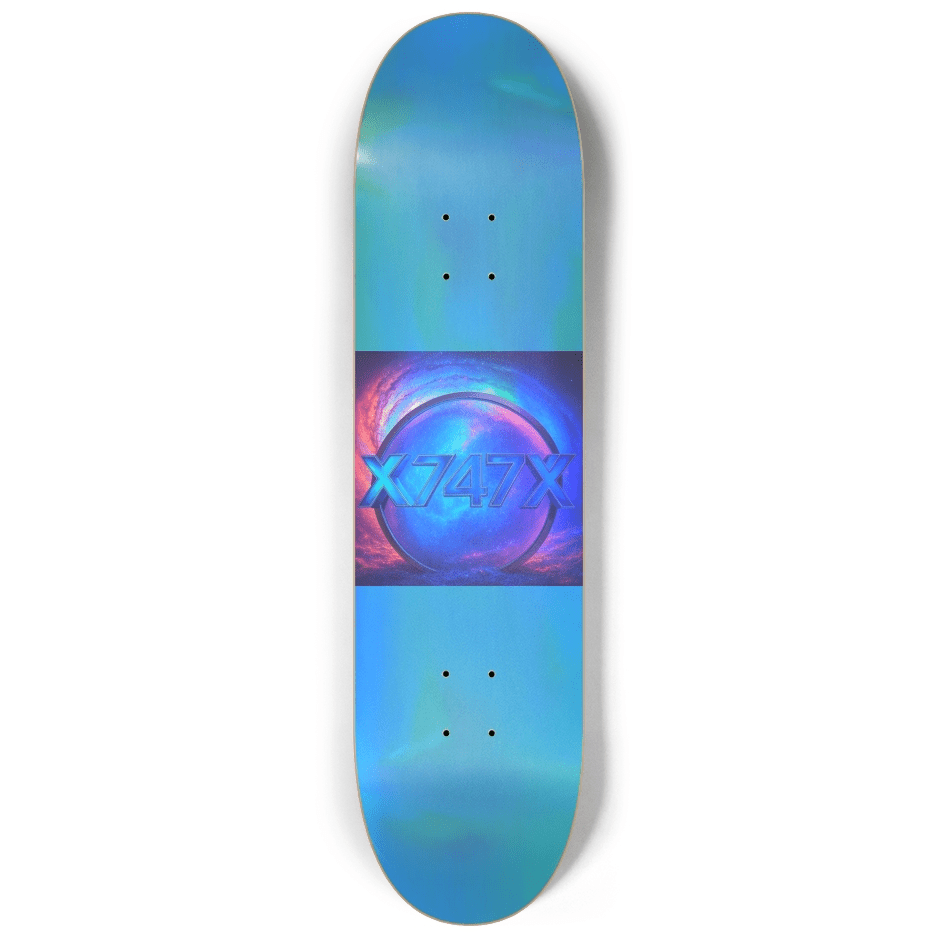 X747X 3 Deck Skateboard Series Holo