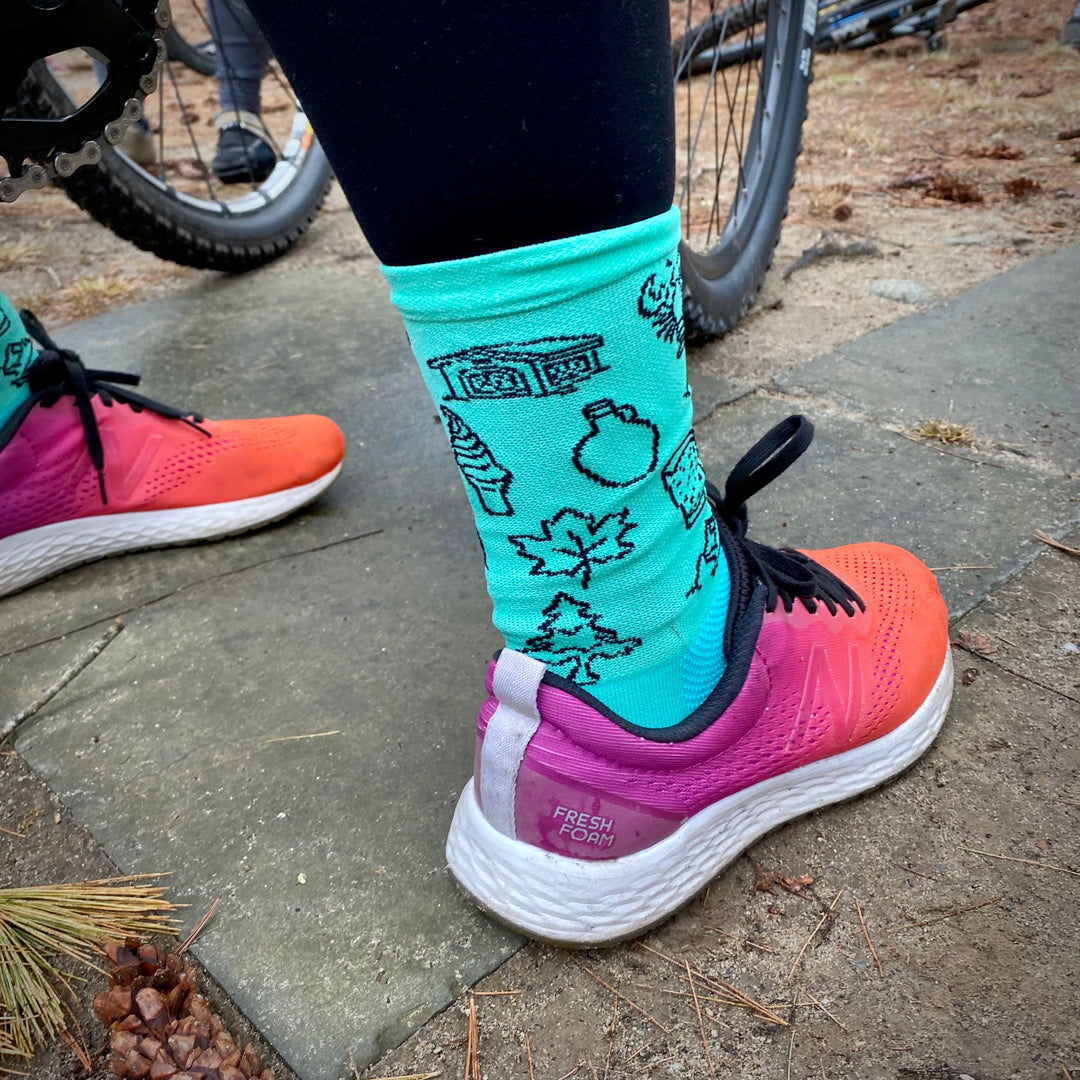Eco-Friendly NEAF Icons 6" Race Sock