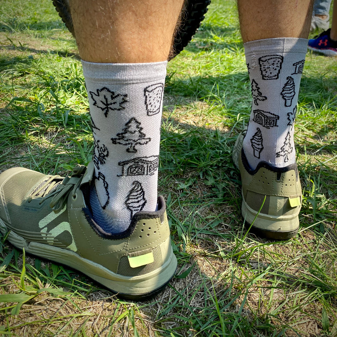 Eco-Friendly NEAF Icons 6" Race Sock