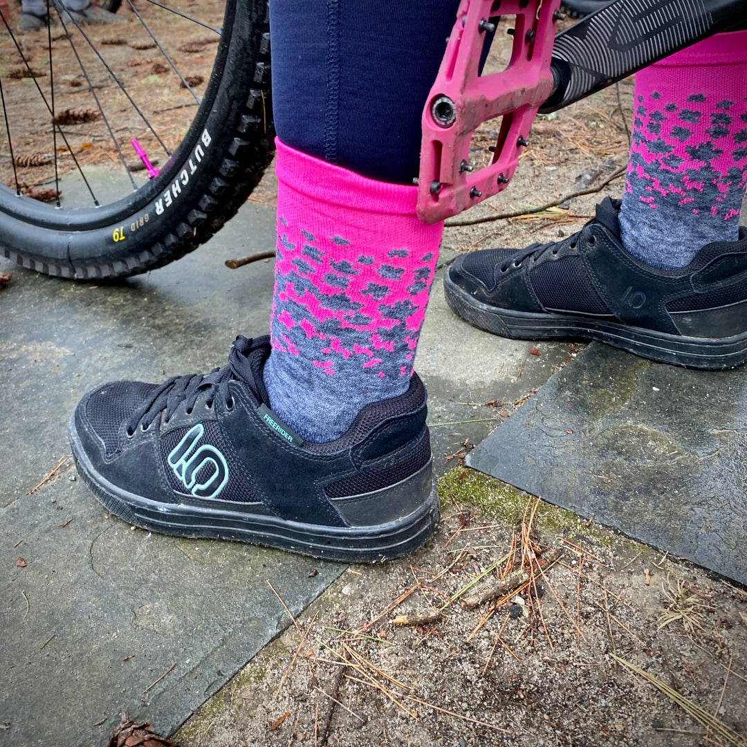 Maple LOTW Race Wool 6" Sock - Fruity