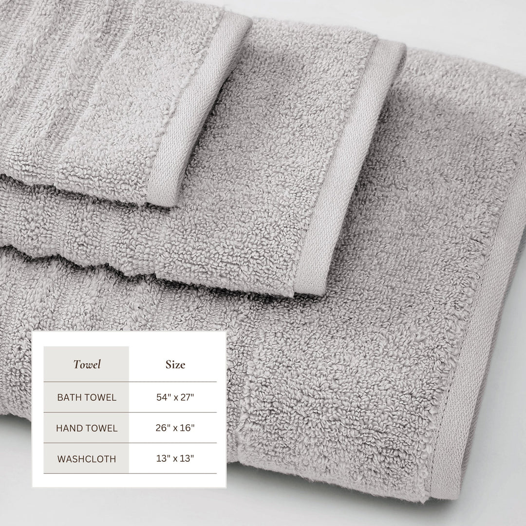Combed Cotton Bath Towels - Karina Collection