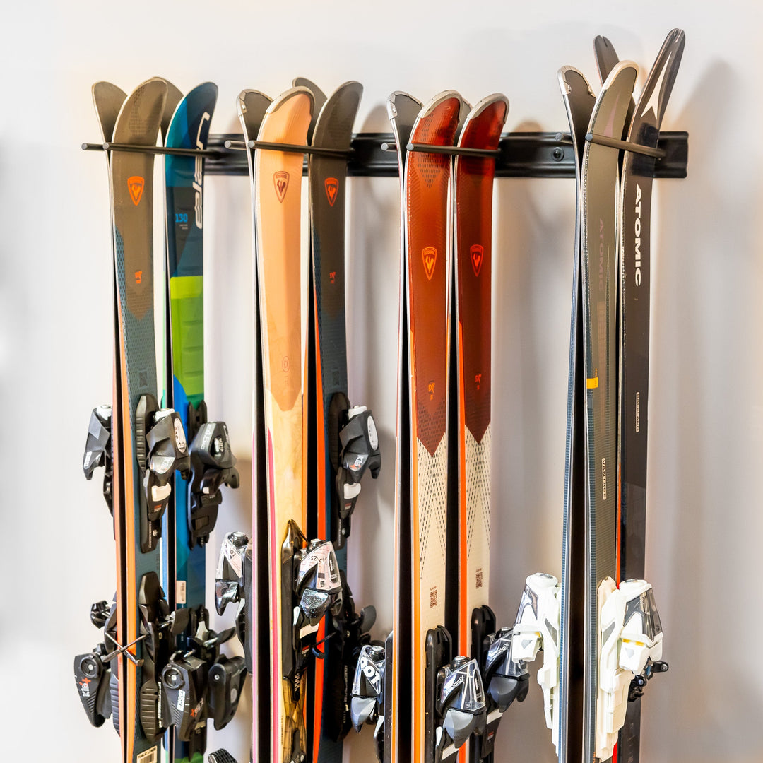Snowbasin Ski Storage Rack for 8 Pairs