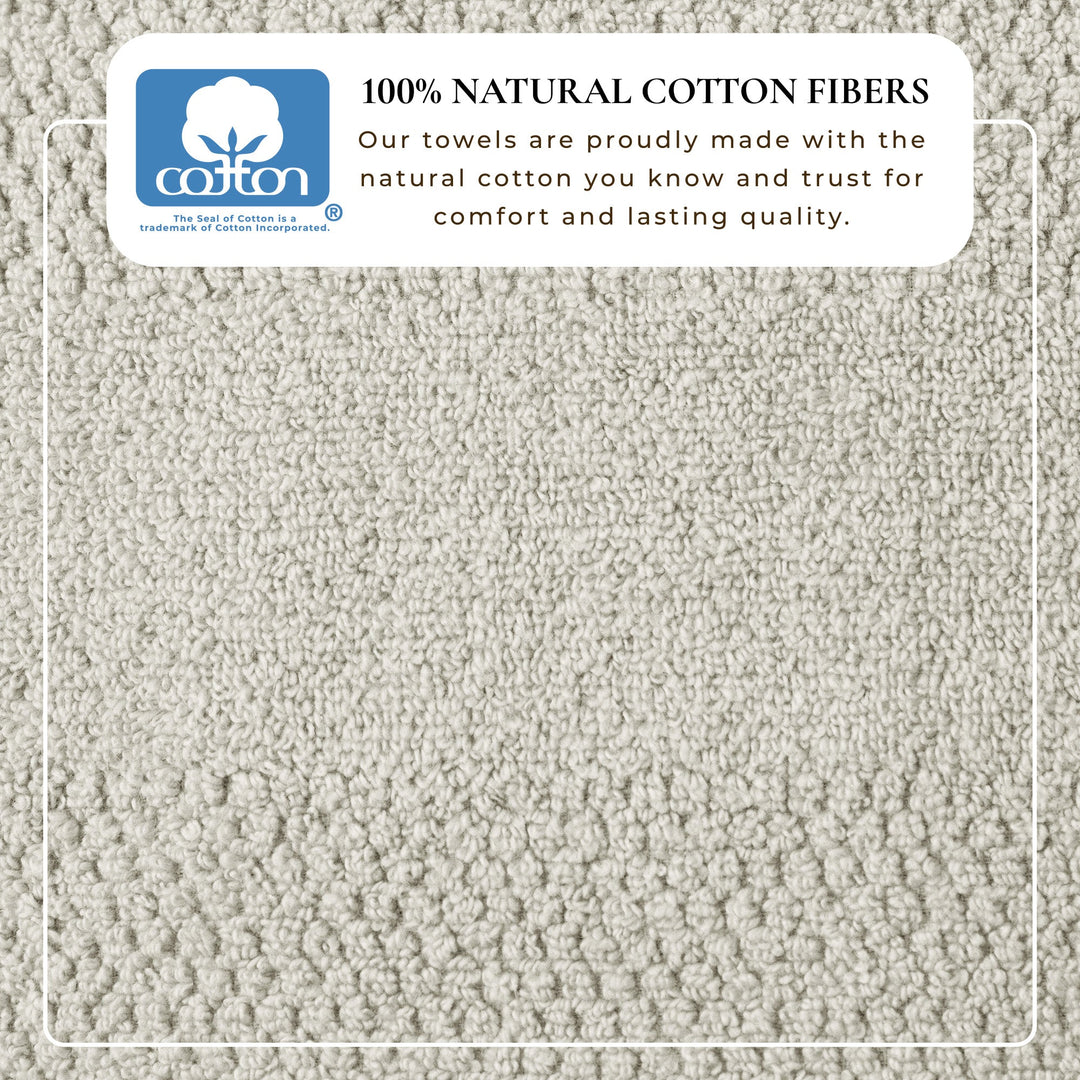 Cotton Woven Bath Towel Set - Marbella Collection