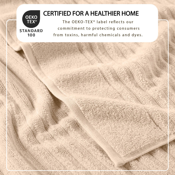 Combed Cotton Bath Towels - Karina Collection