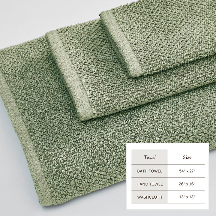 Cotton Bath Towel Set - Acacia Collection