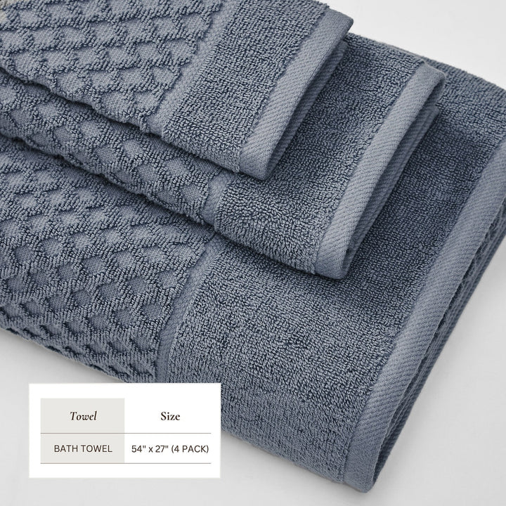 Cotton Bath Towel Set - Grayson Collection