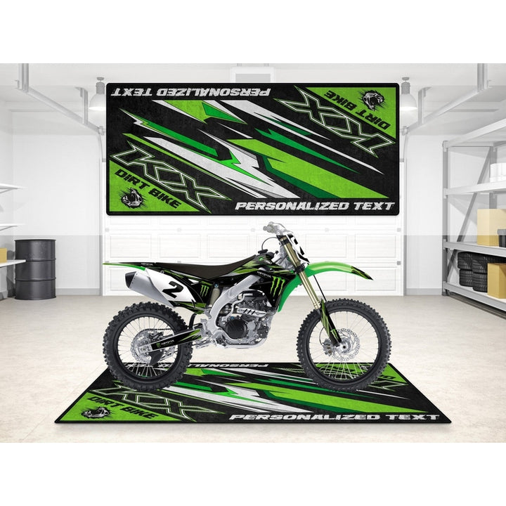 MPM Motorcycle Mat for Kawasaki KX - MM7252