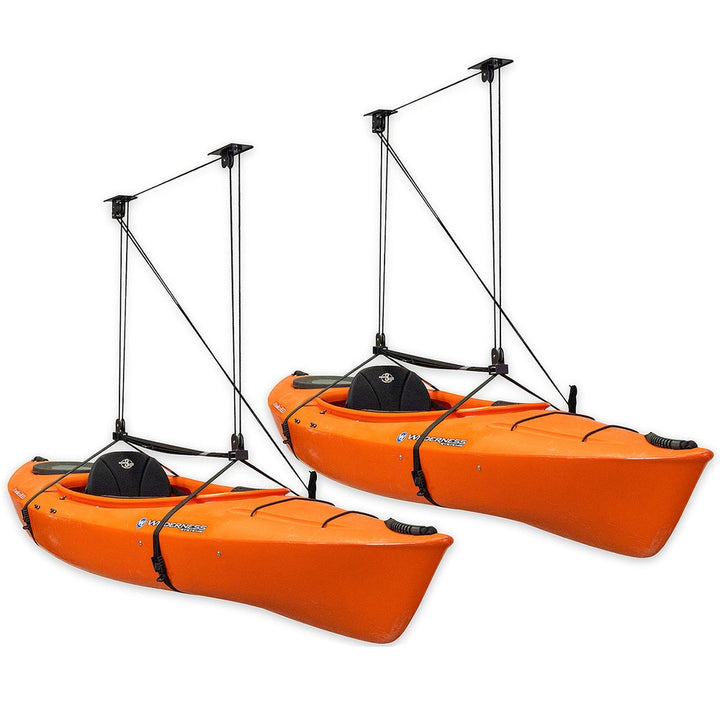 Overhead Kayak Storage Solution for Easy Storage