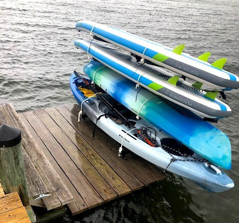 Broadwater Paddleboard Storage Rack for 4 SUPs