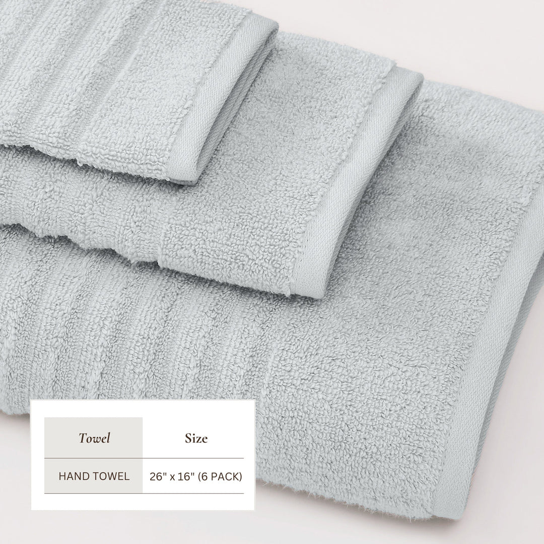Combed Cotton Bath Towels - Karina Collection