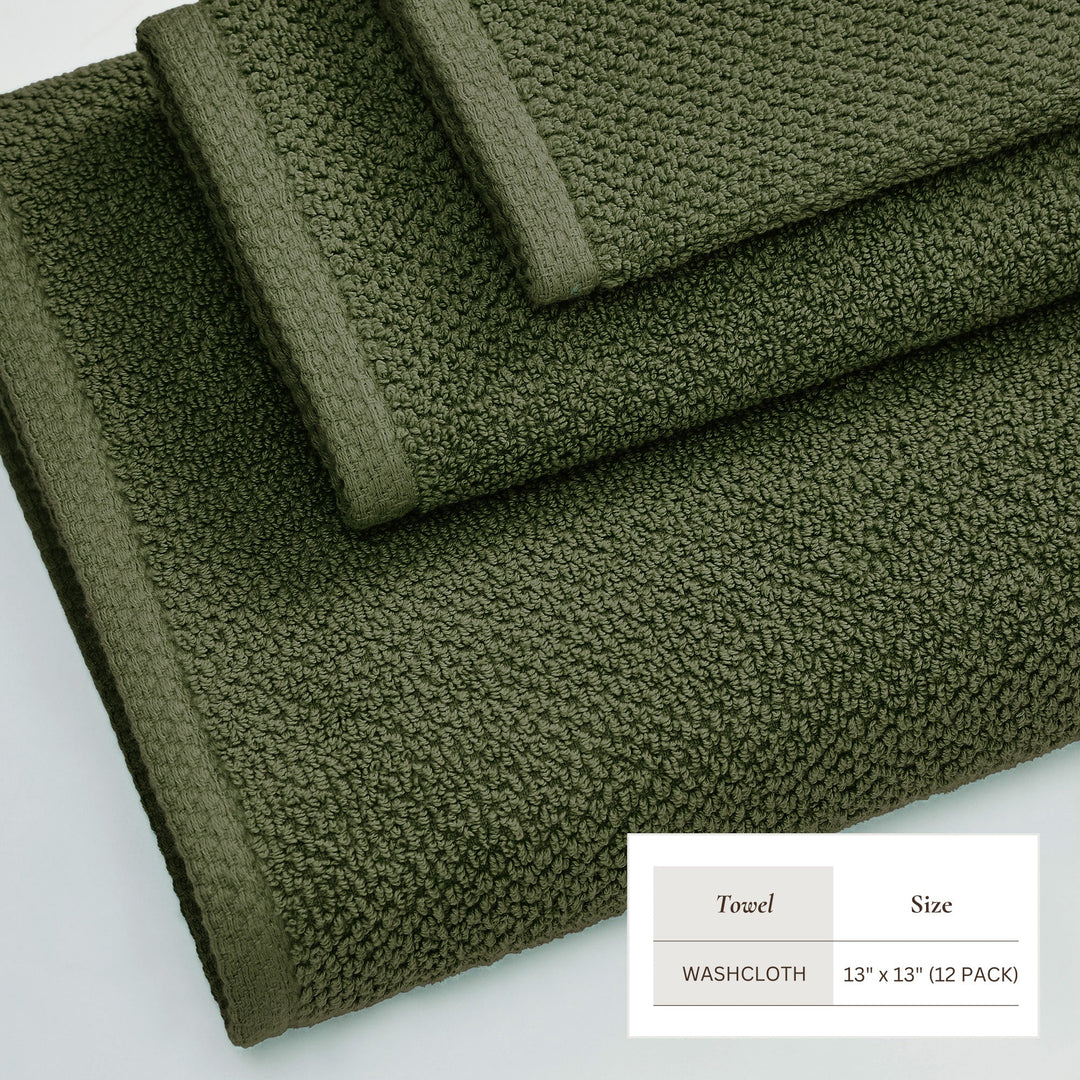 Cotton Bath Towel Set - Acacia Collection