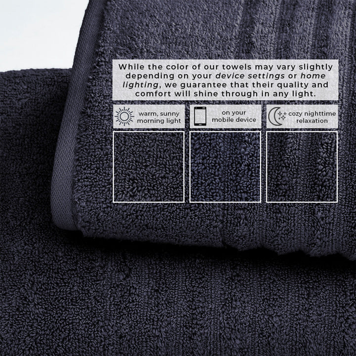 Combed Cotton Bath Towels - Karina Collection
