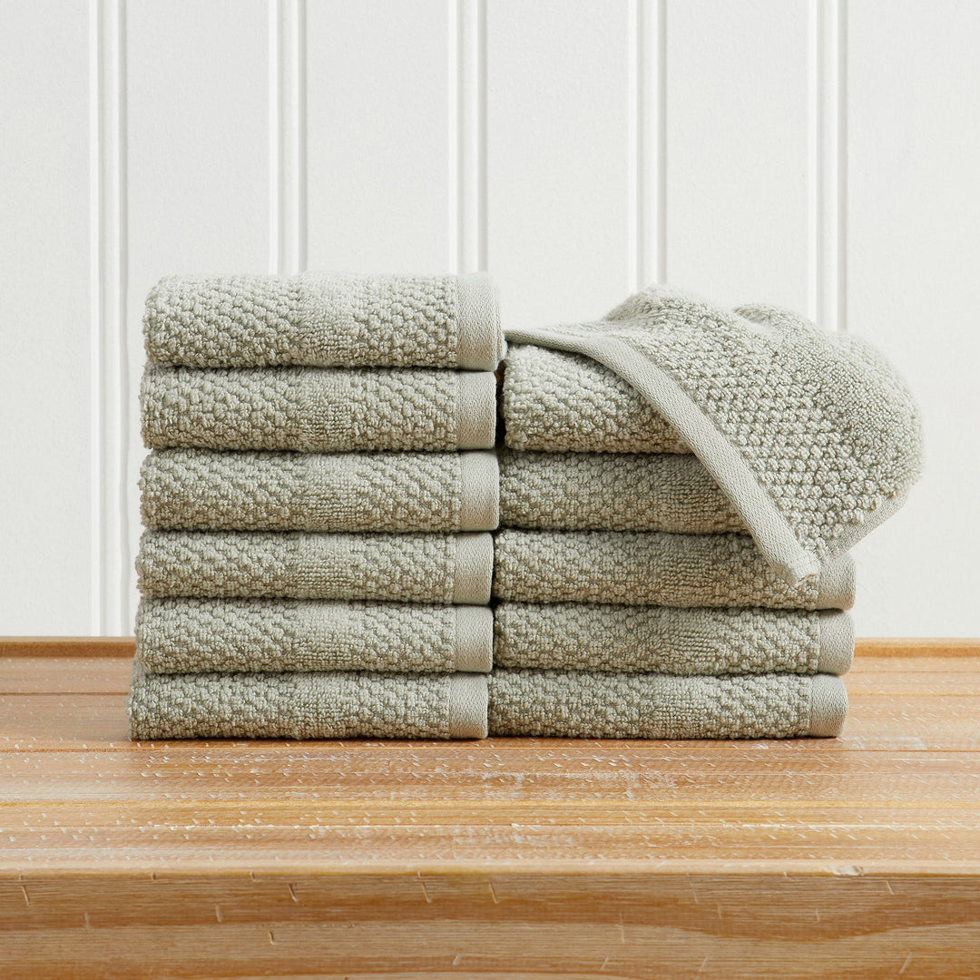 Cotton Woven Bath Towel Set - Marbella Collection
