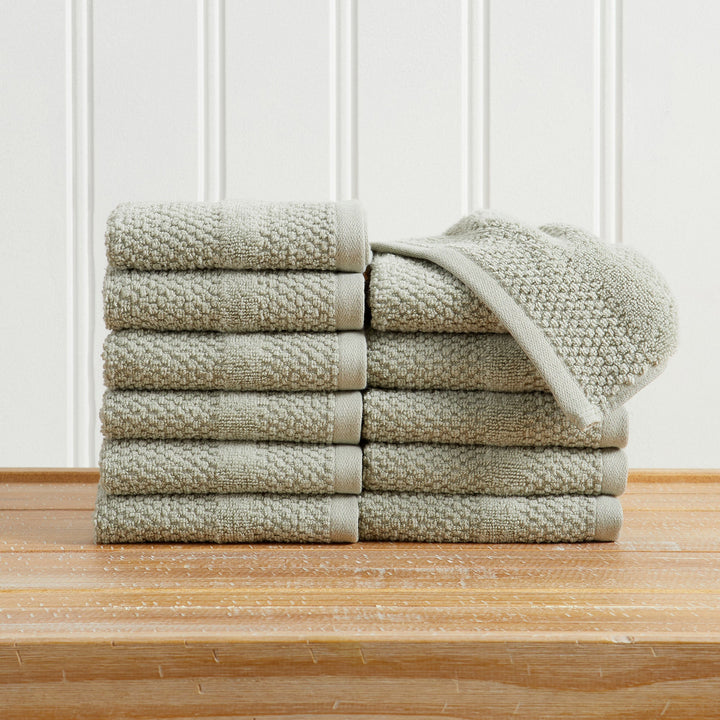 Cotton Woven Bath Towel Set - Marbella Collection