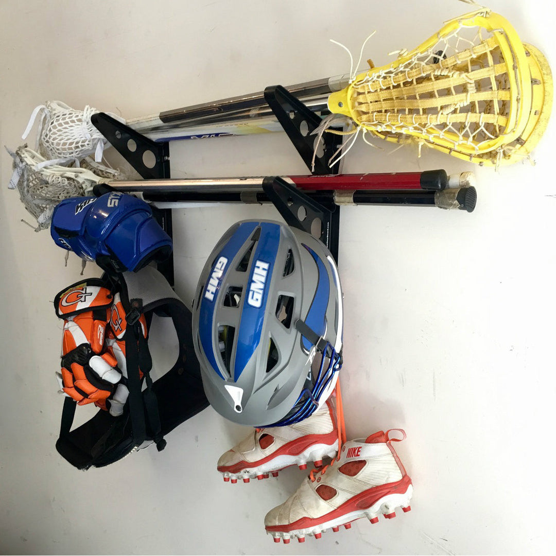 Lacrosse Stick Storage Rack for 12+ Sticks | Trifecta