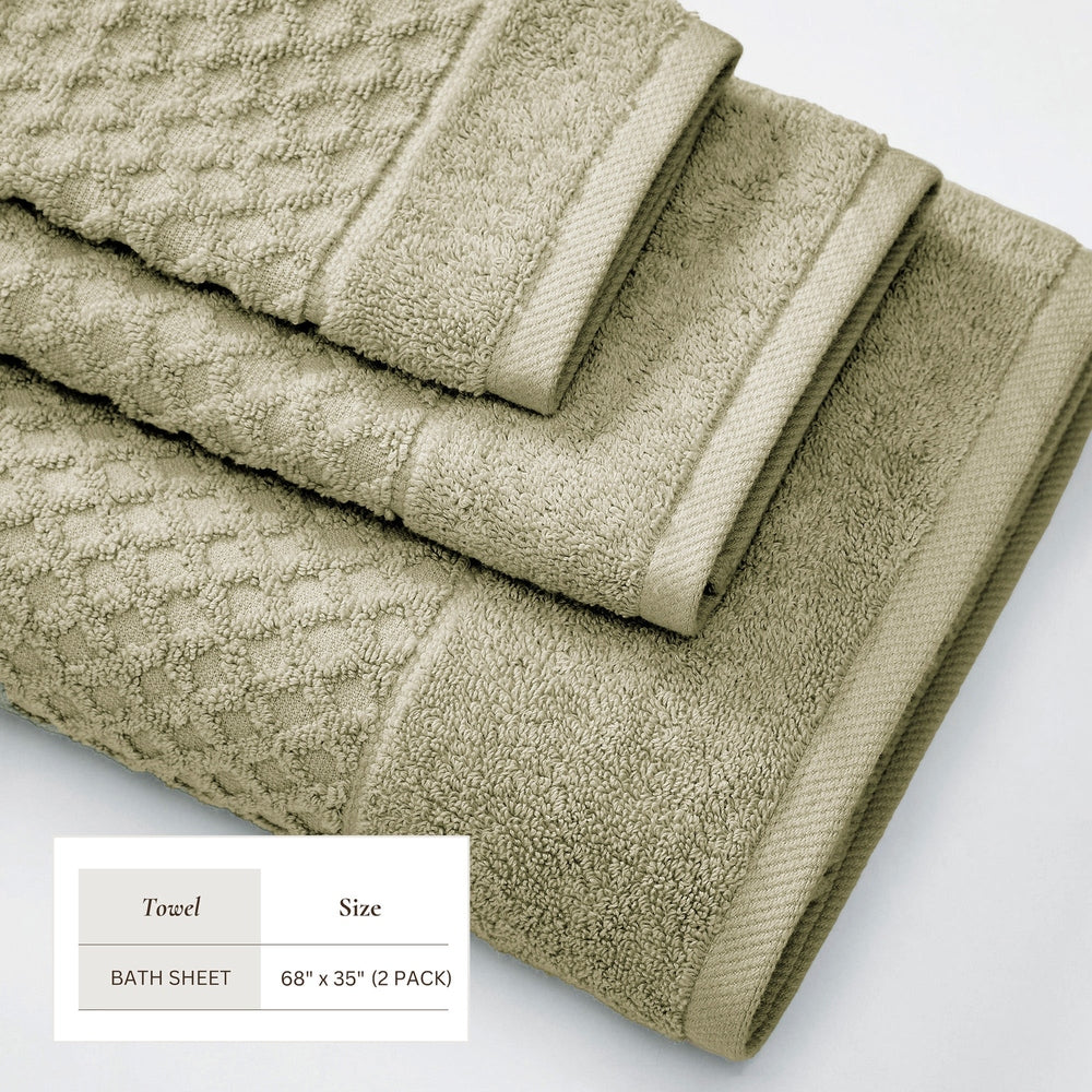 Cotton Bath Towel Set - Grayson Collection