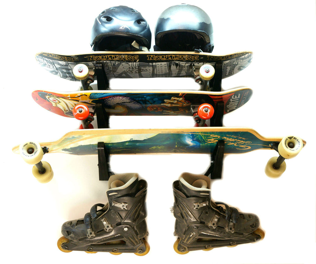 Trifecta Longboard Storage Rack - longboard storage rack