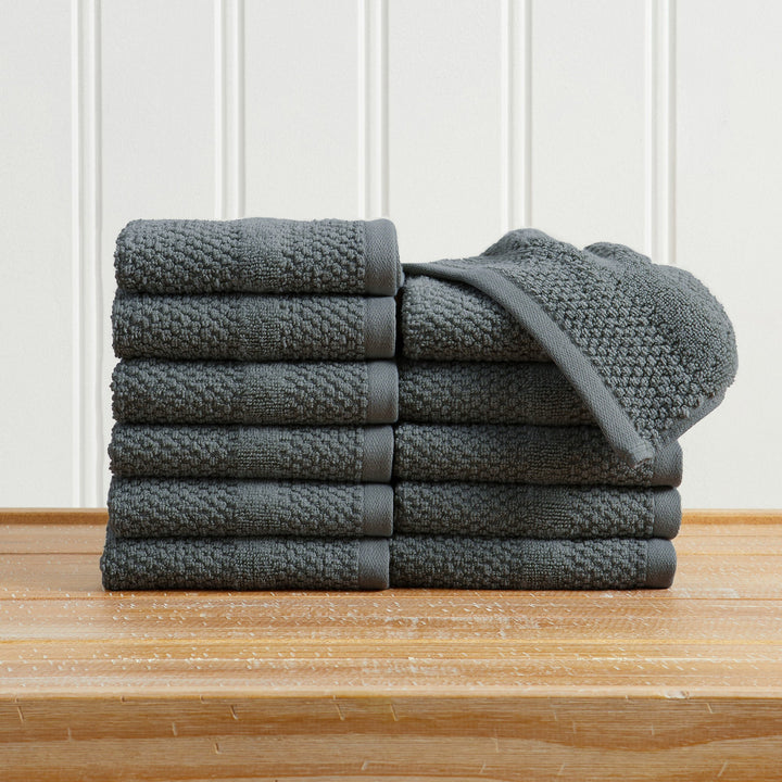 Cotton Woven Bath Towel Set - Marbella Collection