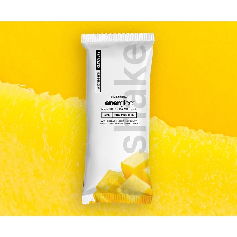 Mango Strawberry Women's Recovery Protein Shake w/Adaptogens