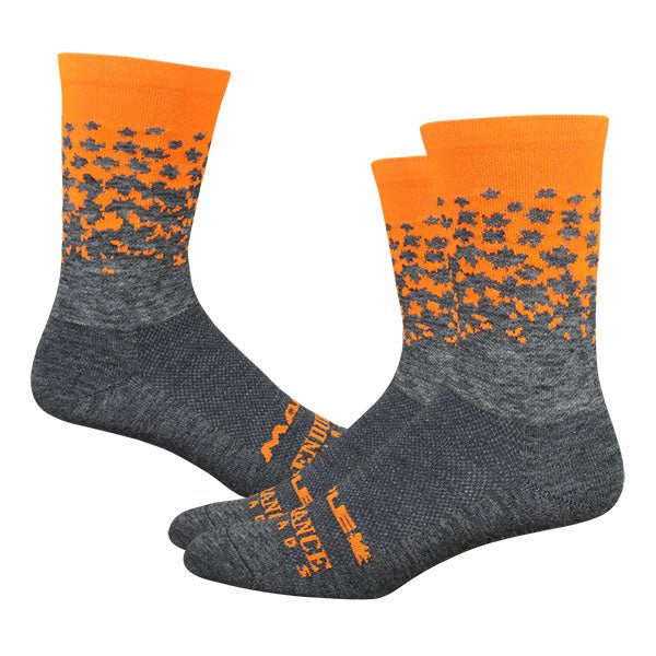 Maple Race Wool Lightweight Running Socks - Neons