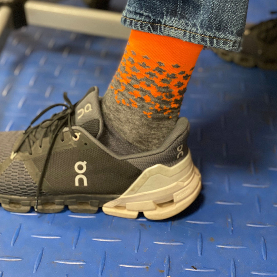 Maple Race Wool Lightweight Running Socks - Neons