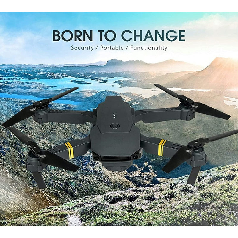 4K HD Dual Camera RC FPV WiFi Portable Wide Angle Foldable Quadcopter Drone