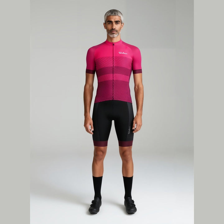 Urban Cycling Men's Apex Short Sleeve Jerseys / Bib Shorts