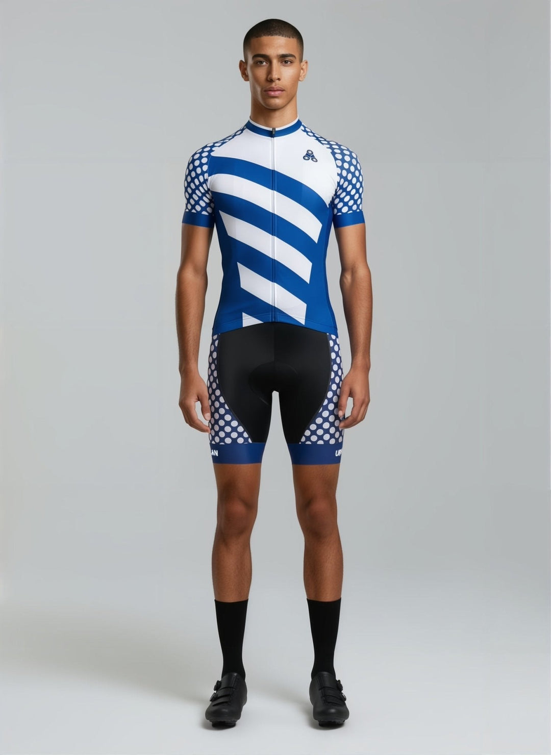 Urban Cycling Men's Elite Royal Cycling Short Sleeve Jerseys / Bib Shorts