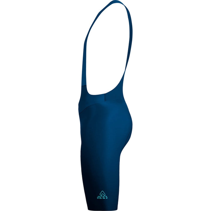Onnor Sport Men's Seamless Peacock Blue Pro Cycling Bib