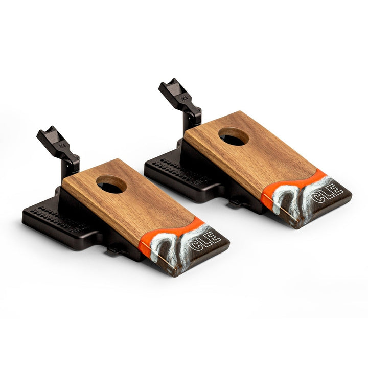 Mini Cornhole Set - Tabletop Resin & Wood | Gameday