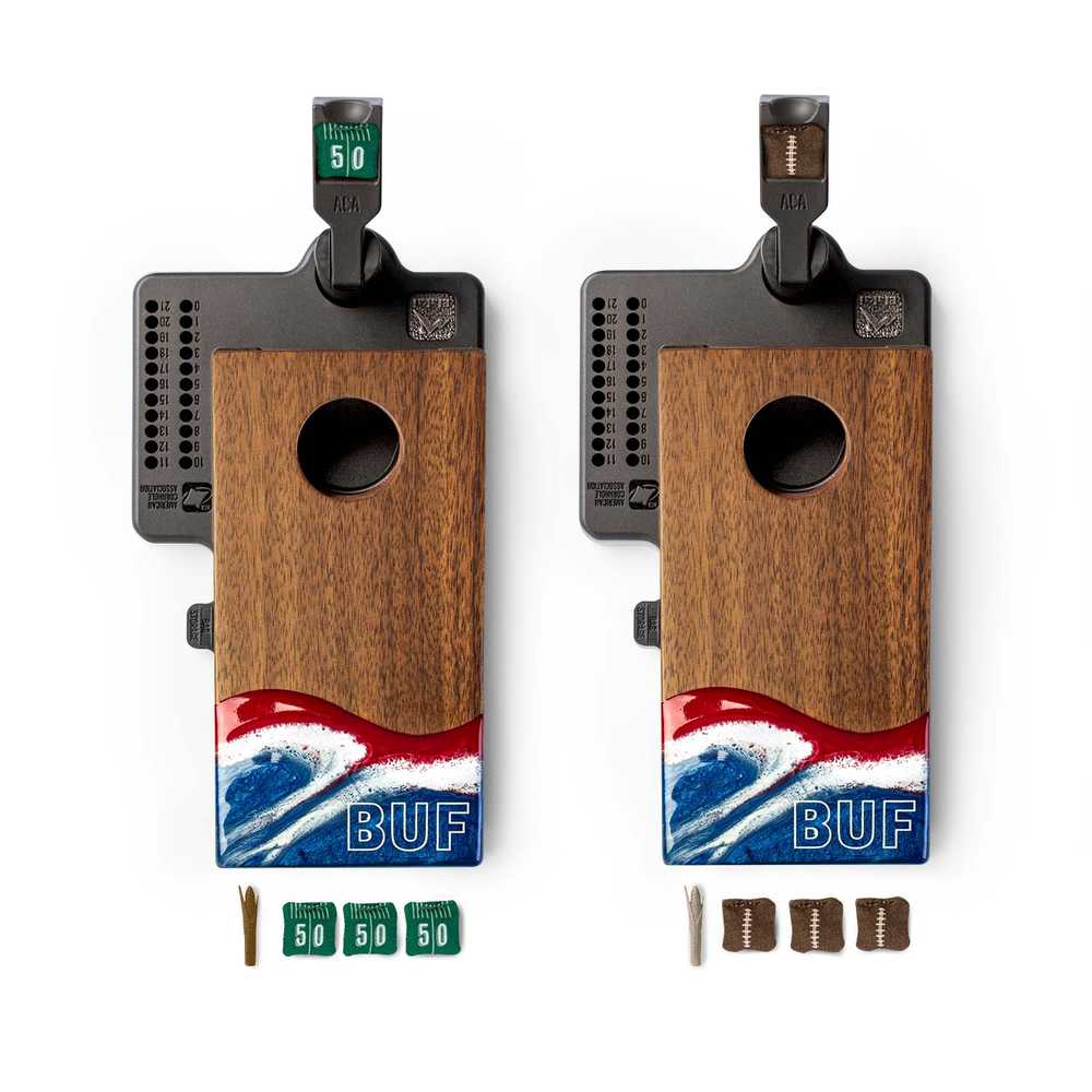 Mini Cornhole Set - Tabletop Resin & Wood | Gameday