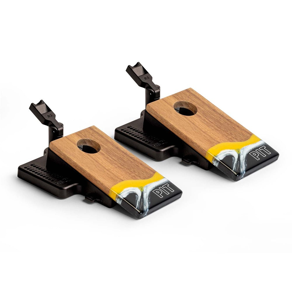 Mini Cornhole Set - Tabletop Resin & Wood | Gameday