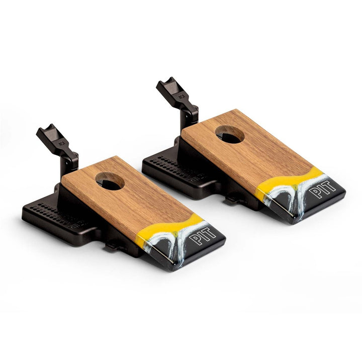 Mini Cornhole Set - Tabletop Resin & Wood | Gameday