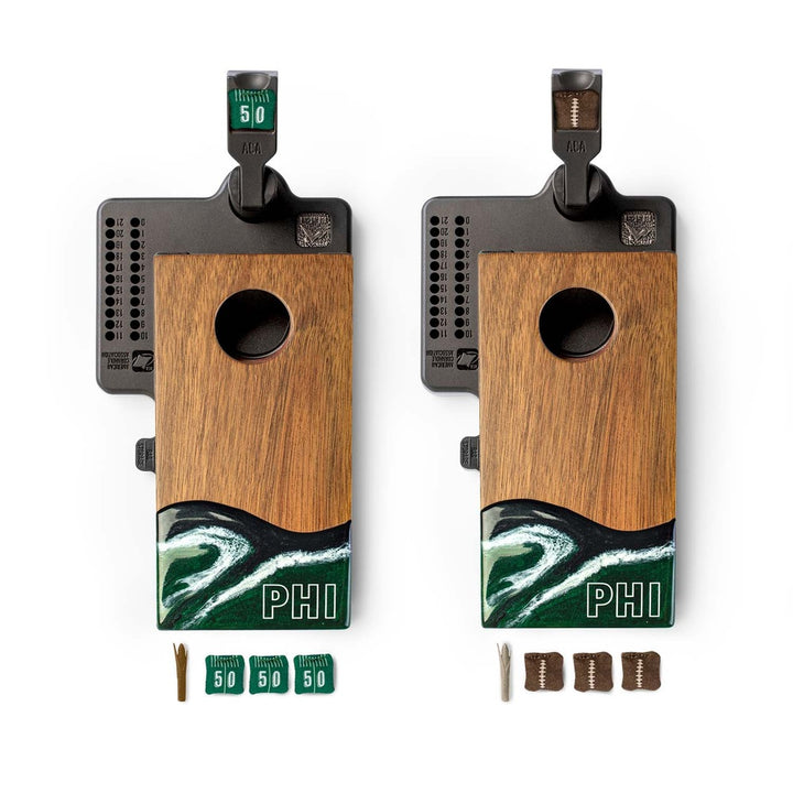 Mini Cornhole Set - Tabletop Resin & Wood | Gameday