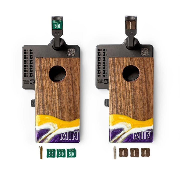 Mini Cornhole Set - Tabletop Resin & Wood | Gameday