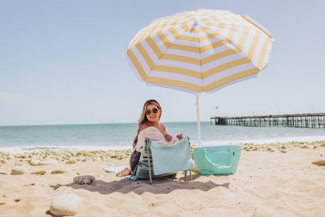 Picnic Time 5.5 Ft. Portable Beach Umbrella