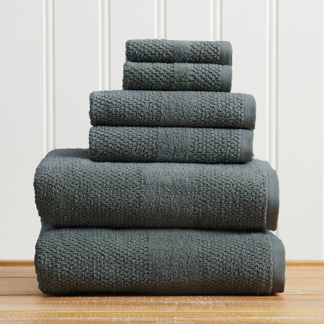 Cotton Woven Bath Towel Set - Marbella Collection