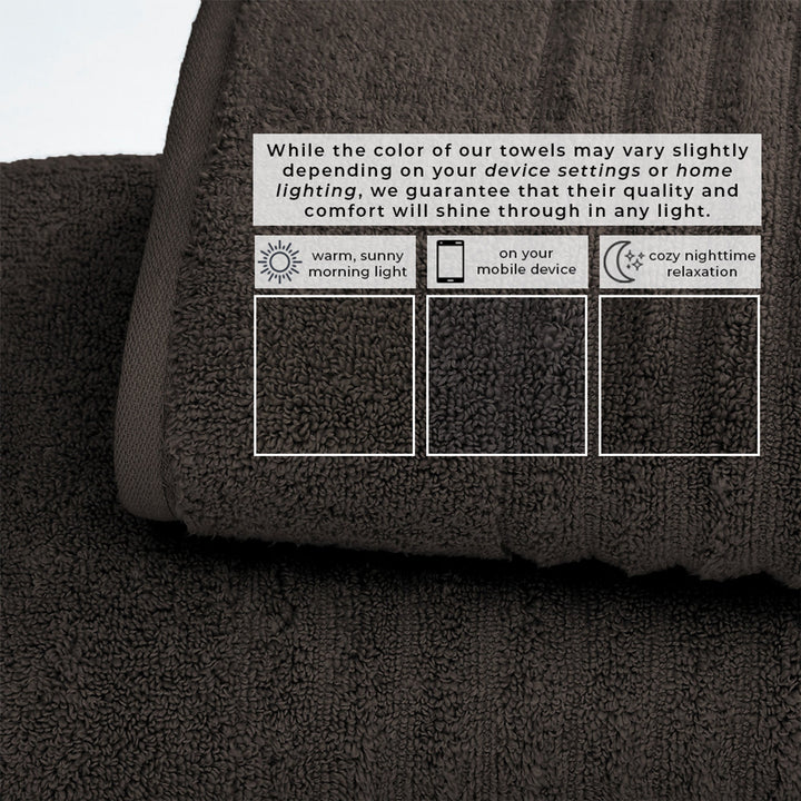 Combed Cotton Bath Towels - Karina Collection