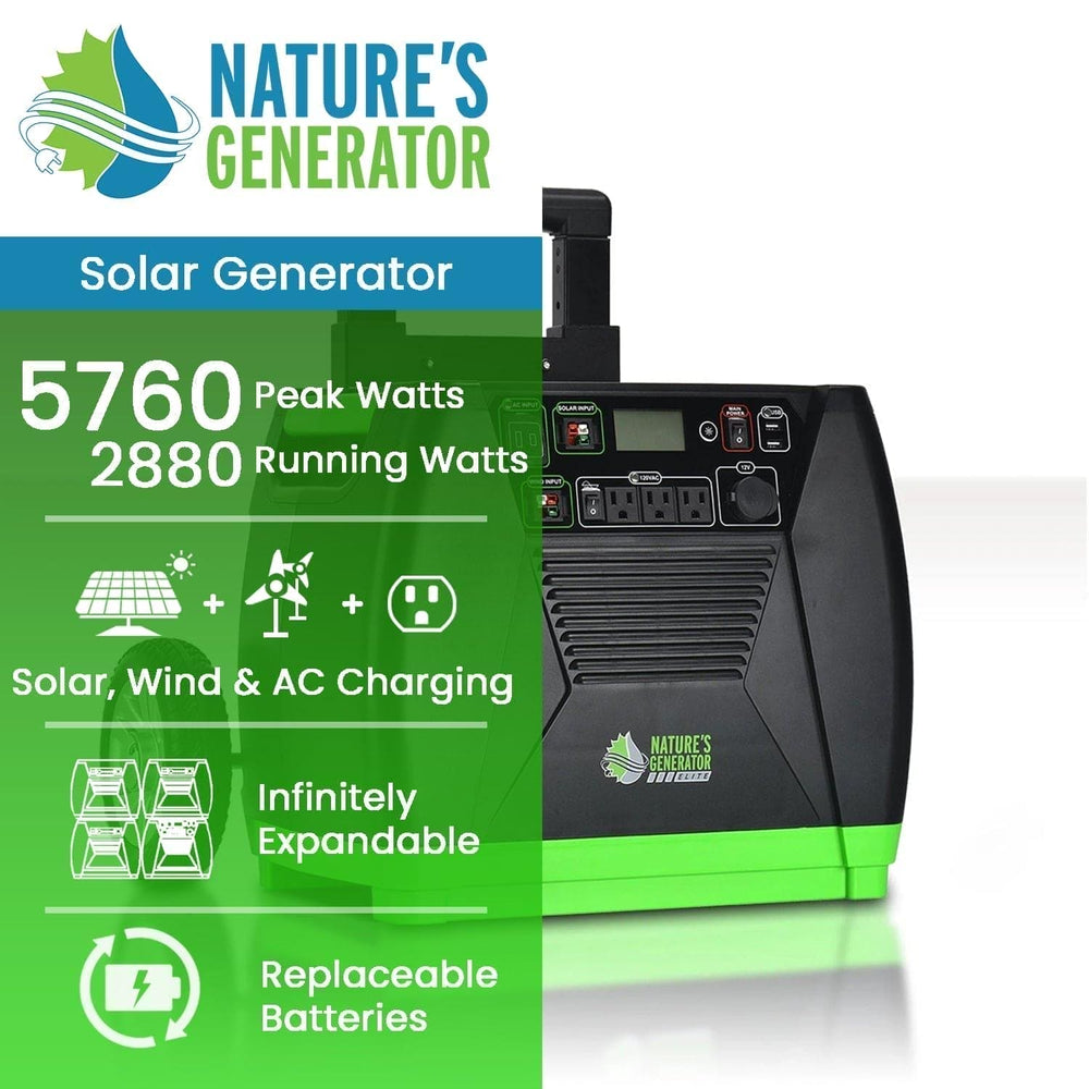 Nature's Generator Elite Power System for Backup Energy