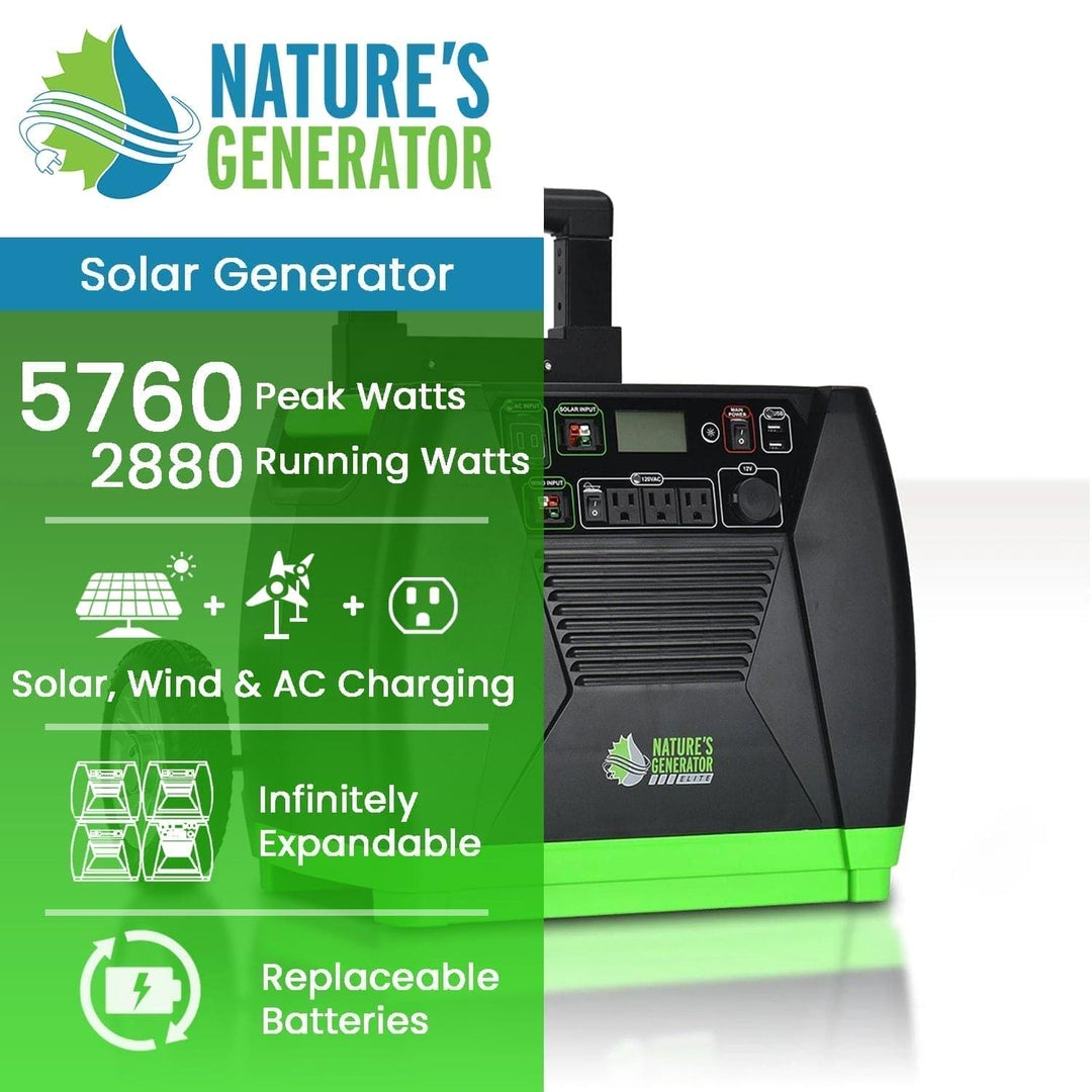 Nature's Generator Elite Power System for Backup Energy