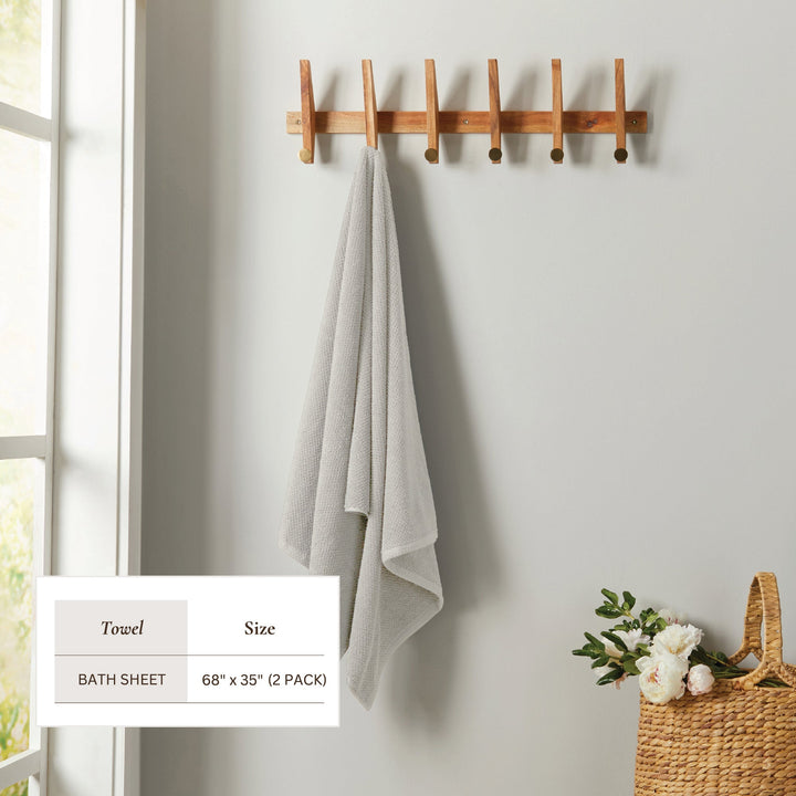 Cotton Bath Towel Set - Acacia Collection