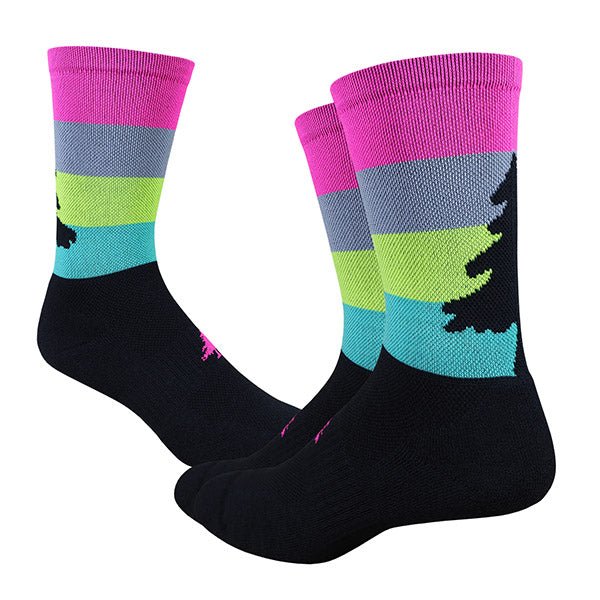 NE Stripey 7" Smash Sock - High-Performance Recycled